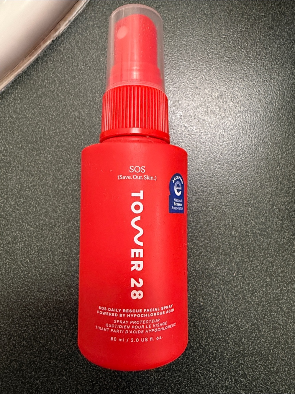 New Tower 28 SOS Daily Rescue Facial Spray - Red Travel Size 2.0fl oz